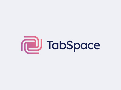 TabSpace - Logo Design brand brand identity branding core designer galaxy logo logo designer tech vortex