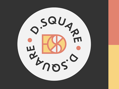 D.SQUARE Brand Identity abstract logo brand design brand identity identity design logo logo concept logo design logo mark logo monogram monogram logo mosaic typogaphy visual identity