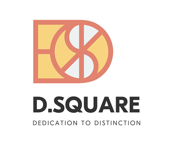 D.SQUARE Brand Identity abstract logo branding logo logo concept logo design logo mark logo monogram logodesign mosaic visual identity براندينج شعارات