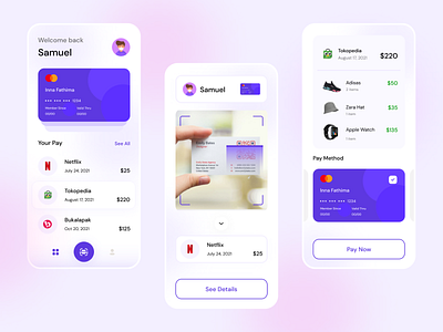 Credit App app app credit app design clean design credit app design figma modern design typography ui uiux uiux design ux