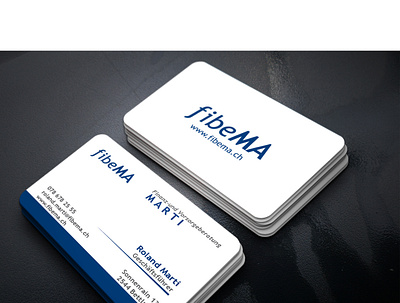 Business card company illustration illustrator