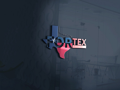 ForTex Construction company illustration logo