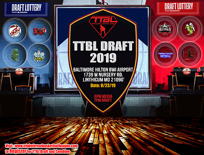 TTBL DRAFT Game Table Flyer business company design flyer illustrator typography