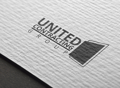 United Contracting Group 2 brochure design company icon illustration illustrator logo typography vector