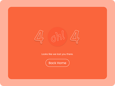Error 404 page #dailyui 8 dailyui dailyui8 responsive web design ui