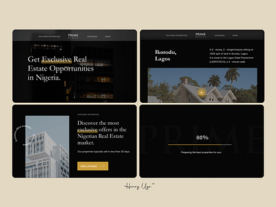 Prime Realty (Real Estate Website design)
