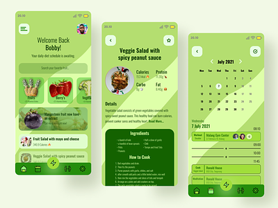 Diet App - Healthy Food and Workout Schedule