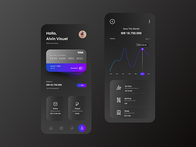 Visuel Bank branding figma uidesign uiux web web design