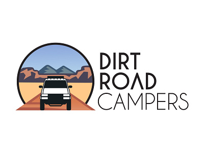 Dirt Road Campers Logo design illustration illustration art illustration artist illustration digital illustration digital art logo vector vector art vector artwork