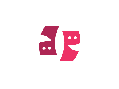 Chat Logo chat logo pink