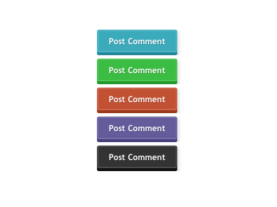 CSS3 Buttons black blue button color css3 green red violet