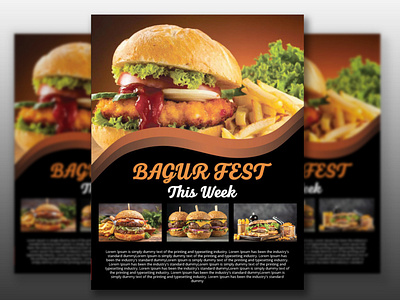 Restaurant Flyer Design - Flyer Design Bundle