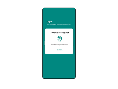 Authentication screen interface design login screen mobile app ui user experience user interface user interface design