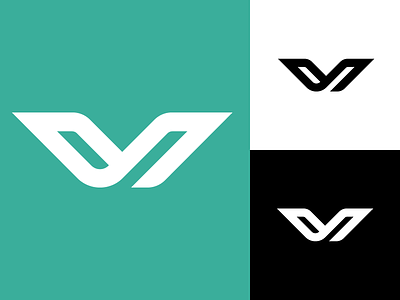 LOGO "V" branding design icon illustrator logo