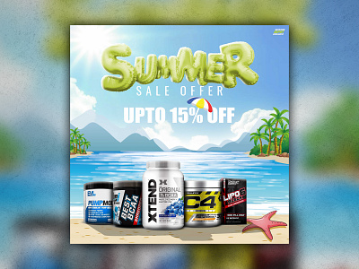 Summer Sale branding desig1n design graphic design poster social media poster