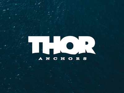 Thor Anchors logo design anchor anchors branding corporate corporate branding design logo logotype sail sailing vector