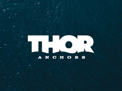 Thor Anchors logo design