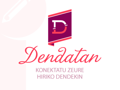 Dendatan brand identity logo
