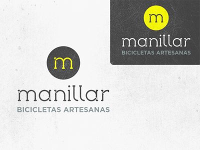 Manillar · Artisan bikes identity logo