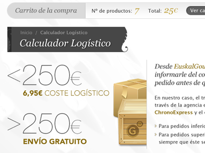 Logistic calculator and title