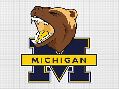University of Michigan Mascot fangs mascot michigan university wolverine