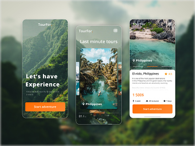 Tour For: Travel Website Design