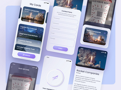 Rocket companies №2 app product design ui ux