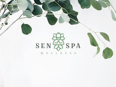 Senspa Branding brandidentity branding design graphicdesign logo logodesign minimal modernlogo simple logo