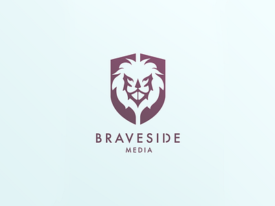 Braveside Media Logo brandidentity branding branding design design graphicdesign logo logoawesome logodesign modernlogo negativespace