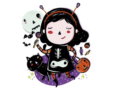 hallowen illustration
