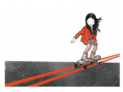 skate illustration