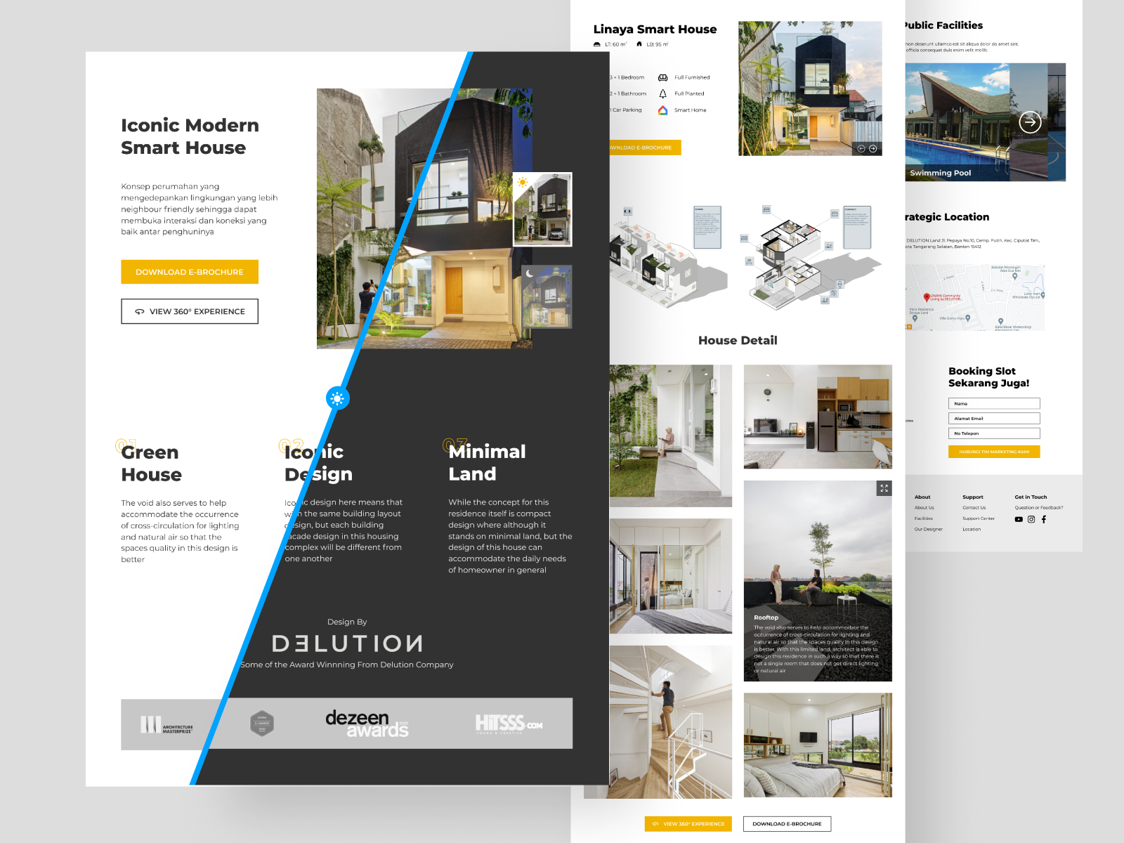 UI UX Design | Landing Page - Smart Housing by Azhar Bhagas on Dribbble