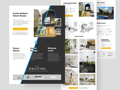 UI UX Design | Landing Page - Smart Housing