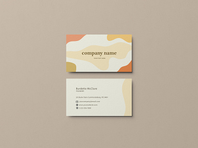 Abstract Business Card app branding business card design businesscard design graphics design illustration illustrator logo logo design minimal