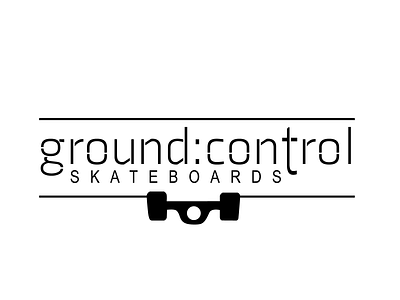 Ground Control Logo branding design illustration logo typography