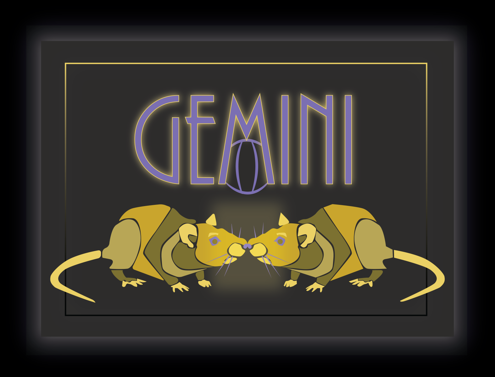 Gemini Zodiac Sign By Monica Hietsch On Dribbble
