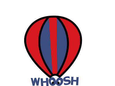 2 of 50 Daily Logo Challenge Hot Air Ballon Whoosh