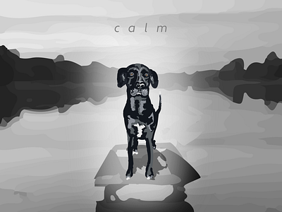 Design for Calm branding calm character design design design for calm dog illustration illustrator rebound