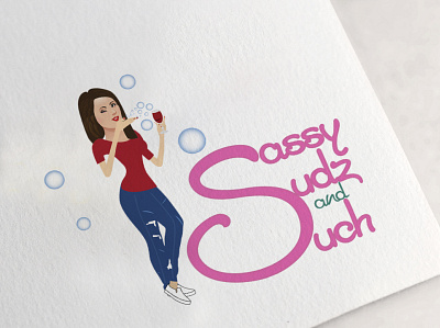 Sassy Sudz and Such_logo branding design icon logo logo design logodesign logos logotype symbol vector