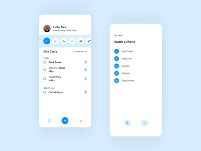 To-Do List app dailyui design figma interaction design product product design to do list ui ux web