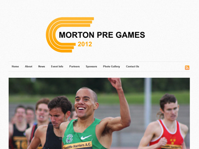 Morton Games Website Design graphic design logo design sports web design