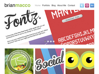 Portfolio Site branding color graphic design logo logo design typography web web design