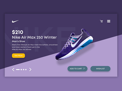 UX/UI Design For Nike Commercial apps design apps design.interaction apps icon apps screen branding illustration mobile app nike shoes ux vector