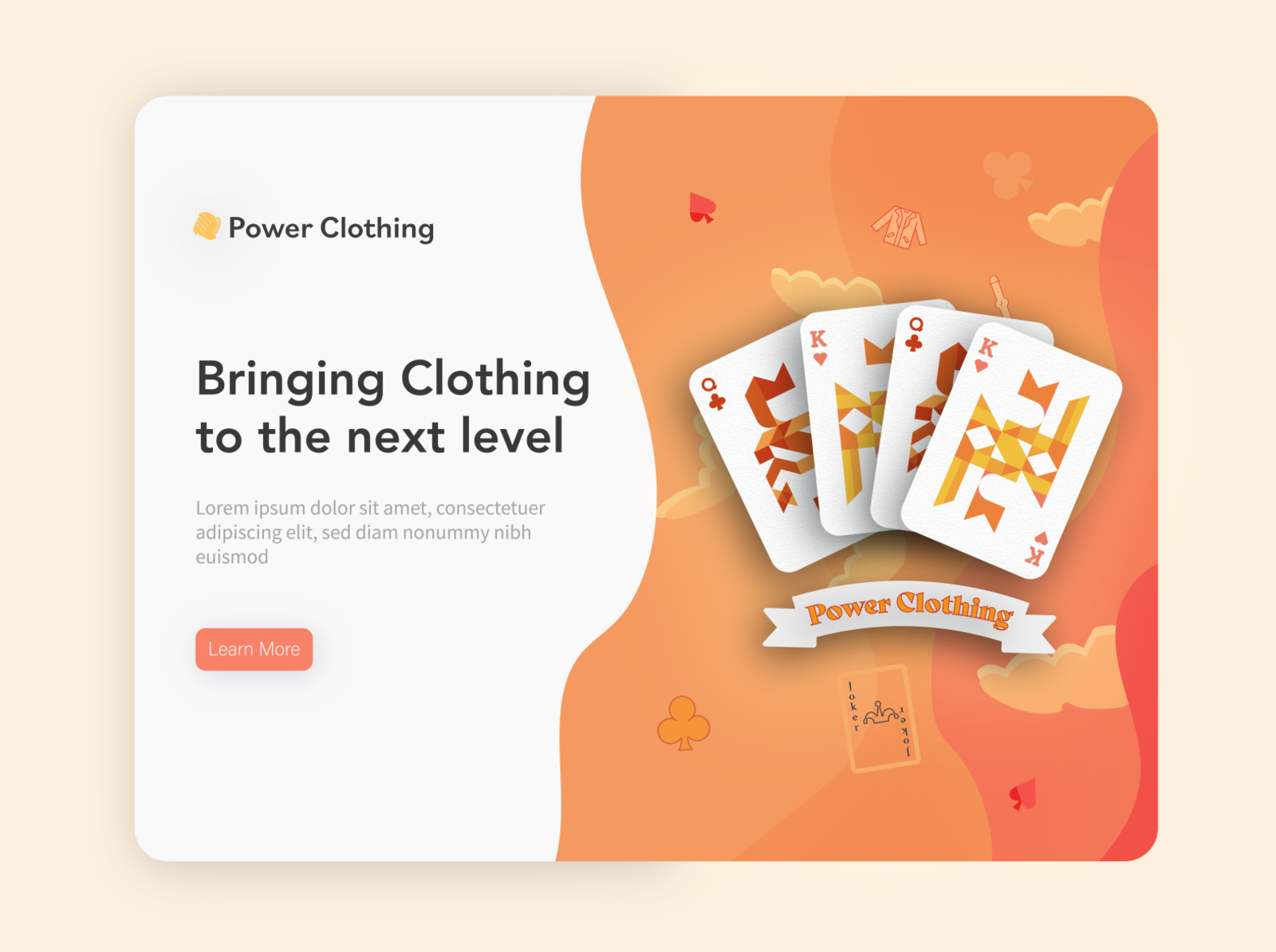 orange clothing website
