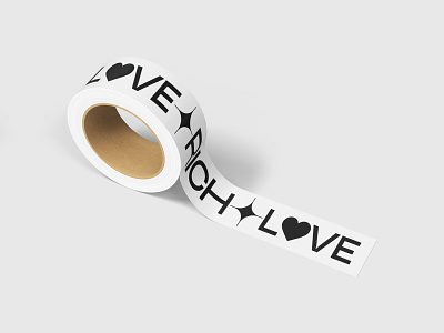 RICH&LOVE branding design flat illustration logo minimal typography ui ux vector