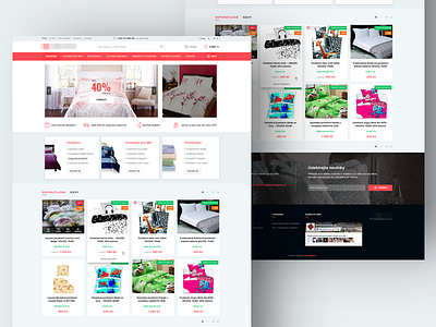 Domacipohoda.cz redesign bed e commerce ecommerce on line store prestashop redesign theme ui ui design ux ux design