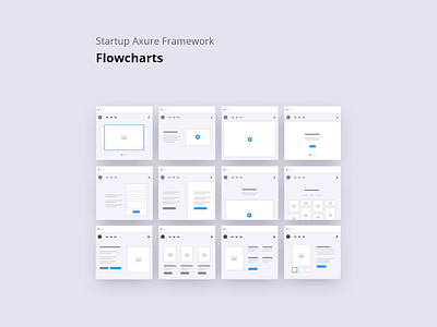 Startup Axure Fremework-Flowcharts