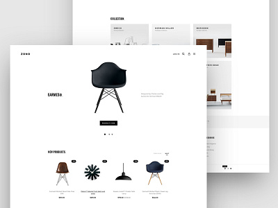 Zono Theme clean html minimalist template theme ui design ux zono