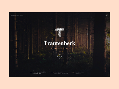 Trautenberk beer mountain nature ui ux web