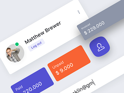 Billing applications app billing interfacesdesign invoice invoicing ui design ui kit ux design